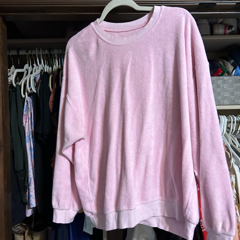 Daily Drills terry cloth sweatshirt